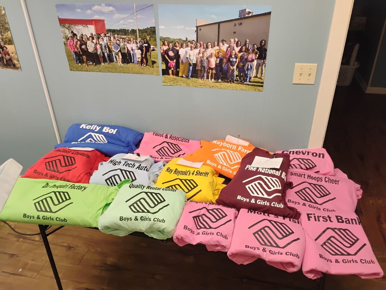 Boys & Girls Club Sponsors